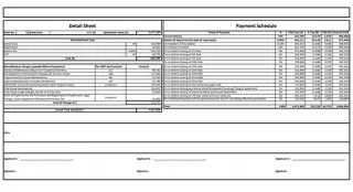 Provident Ecopolitan Costing Details